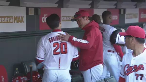「【フロントドア】来日初のサヨナラ本塁打を放ったモンテロをフカボリ｜広島ホームテレビ」の画像