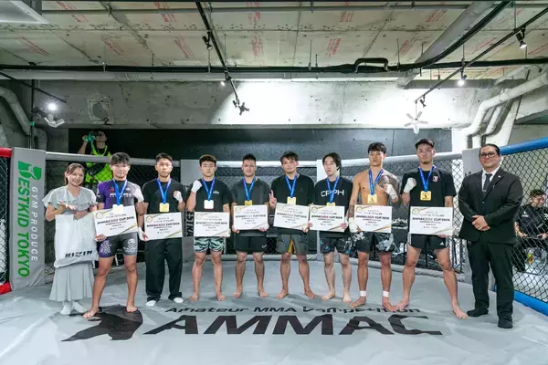 RIZINの審判も務めるJMOCが競技運営！中学3年生がアマチュアMMAカテゴリーAで優勝「AMMAC RDX CUP 2026 -SUMMER FESTIVAL-」が閉幕