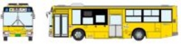 西武鉄道の新2000系“黄色い電車”をモチーフとした「きいろいバス」が3月より運行開始！