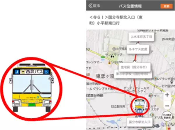 「西武鉄道の新2000系“黄色い電車”をモチーフとした「きいろいバス」が3月より運行開始！」の画像