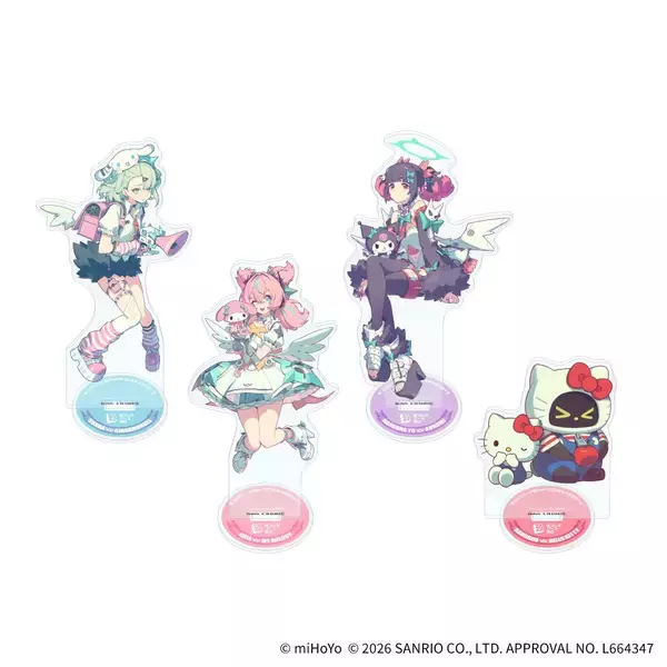 「ゼンレスゾーンゼロ×サンリオキャラクターズ　GiGOキャンペーン開催のお知らせ」の画像