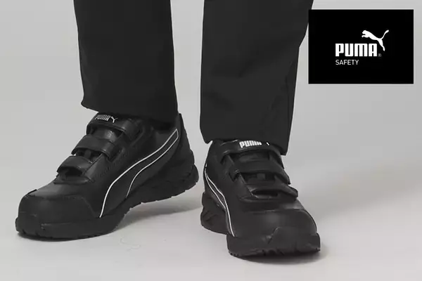 「PUMA SAFETY人気シリーズ「RIDER」に新ラインナップが登場。進化したデザイン、静電気帯電防止機能を追加し、PUMA SAFETY日本限定モデルのニュースタンダードに。」の画像