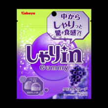 『タフグミ』に次ぐ第二のグミブランド『しゃりinグミ』『しゃりinグミクリスタルグレープ』
