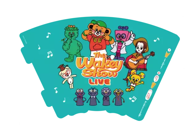 「「The Wakey Show LIVE」DVD発売決定！」の画像