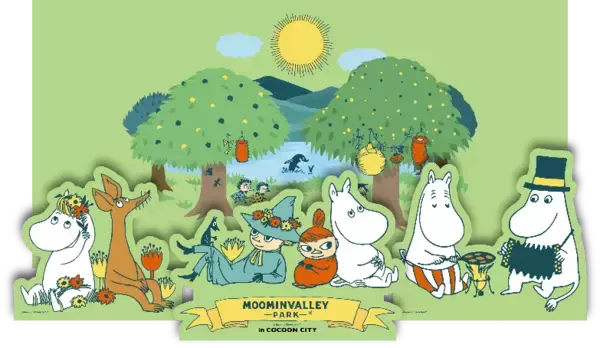 「コクーンシティにムーミンバレーパークが登場！企画展示や映像上映、ワークショップ・キャラクターショーを開催！」の画像