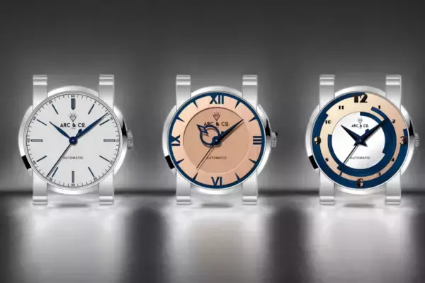 日本発マイクロブランドARC & Co.、魅惑のアール・デコデザインを纏った新コレクション　自動巻モダンヴィンテージウオッチ【TYPE ART-DECO】を発表