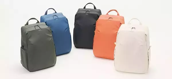 「軽量で日常使いもできるカメラバッグシリーズ「プラスシェル ストリーム」3種各5色が新発売！」の画像