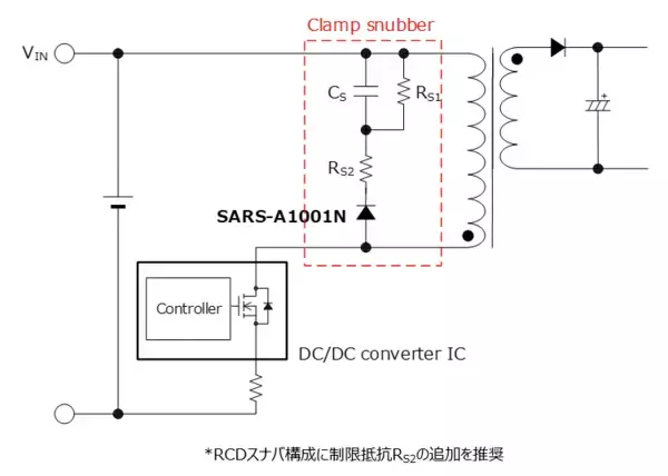 「より強固なスナバ回路を実現！車載向けスナバ用補助　スイッチダイオード「SARS-A1001N」の量産を開始」の画像