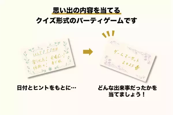 「【クラウドファンディング実施中】思い出を語り楽しむ、世界にひとつのギフト体験を提案 - プレゼント専用ボードゲーム「アシアト」」の画像