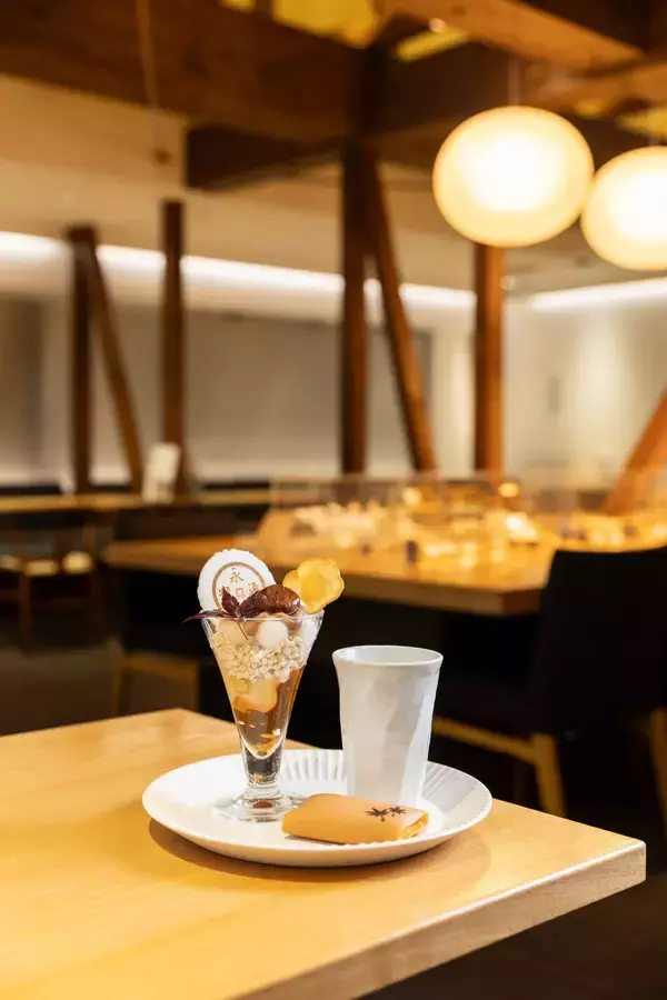 四条河原町・永楽屋　秋の京都を楽しむ“芋栗パフェと茶菓セット”を11月8日～期間限定で提供