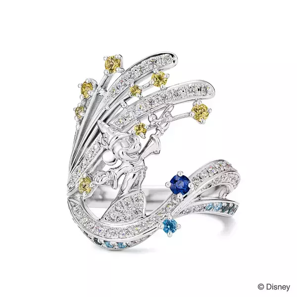 「ディズニー・アニメーション映画『ファンタジア』85周年記念 ケイウノから新作プレミアムジュエリー2種類を発売」の画像