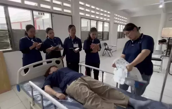 「【山形の介護施設がインドネシアで事前研修】いきいきの郷 × LPK MOMOTARO NIHONGO GAKKOU介護技能実習生4名が2026年5月より実習開始へ」の画像