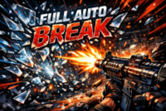 撃って壊せ。BREAK ROOM新体験『FULL AUTO BREAK』始動。