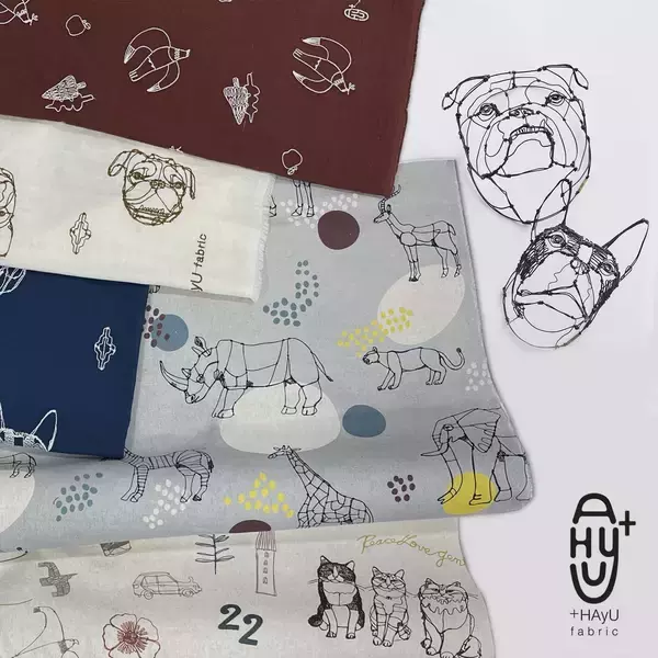 「株式会社KOKKAは３作家のテキスタイル受注販売を12月22日より開始」の画像