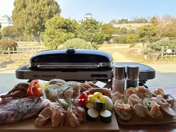 桜の名所・明石公園で、家族や犬とゆったり過ごすBBQ、3月20日から提供開始
