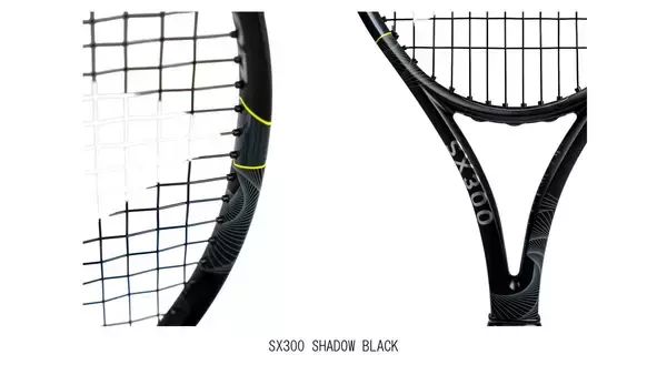 「ダンロップ硬式テニスラケット 「FX500」「SX300」限定カラーSHADOW BLACK Editionを数量限定で新発売」の画像