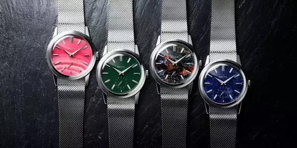 フランス発のプレミアムウォッチブランド「BALTIC」 - 新作腕時計 千年の時が宿る天然石の文字盤 「Prismic Stone（プリズミック ストーン）」4型発売