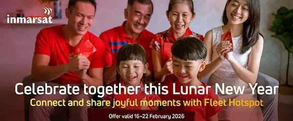 インマルサット ｜Lunar New Year 特別な Fleet Hotspot 割引をご提供
