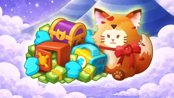 「マージ×猫×ストーリーのスマホ向けパズルアドベンチャー『マージキャット：キャットピアパズル』正式サービス開始！」の画像