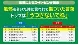 「「風邪によるスーパーピンチ調査」第四弾 風邪の時に言われて傷ついた言葉ランキング トップは「うつさないでね」」の画像1