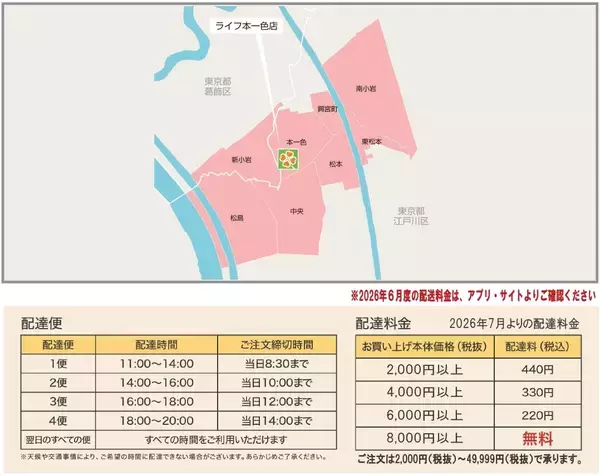 「おうちで楽々お買い物！6月10日から「本一色店」でライフネットスーパーを開始」の画像