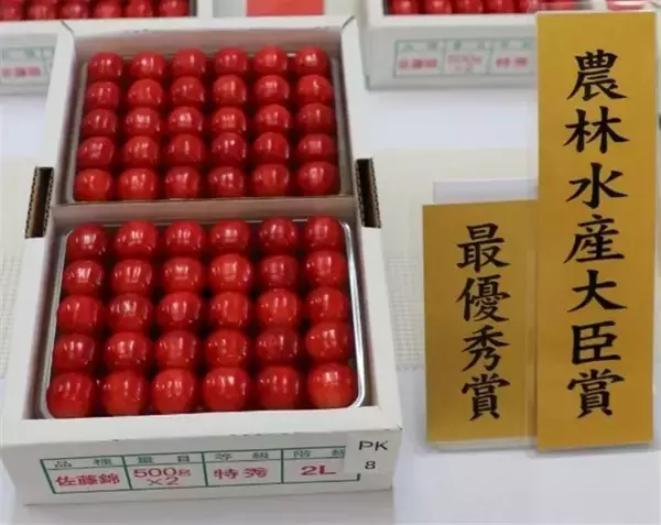 「山形県さくらんぼ品評会受賞商品を限定販売」の画像