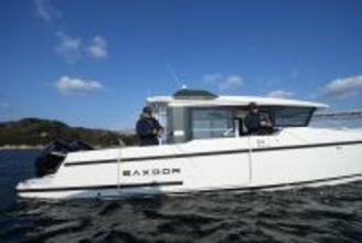 【日本初上陸】常識を覆す50ノットの機動力　北欧の革命児「SAXDOR」より、走りと釣りを極めた全天候型ウォークアラウンド「340 GTWA」がジャパンインターナショナルボートショー2026にて初公開決定！