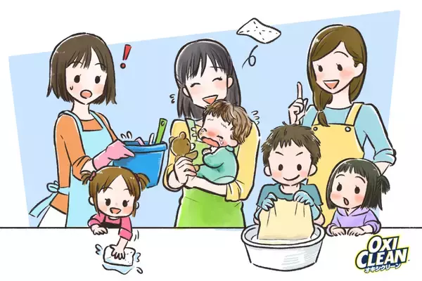 【育児ステージ別・ママたちの大掃除を調査】6割超が夫にモヤっと実感！夫婦協力は子どもの成長と共に“半減”