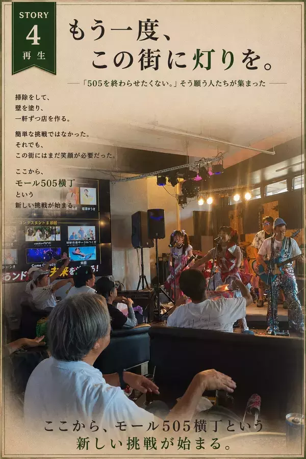 「「廃墟モール」から再生へ。土浦モール505に8/18オープンのした横丁にかける想い。」の画像