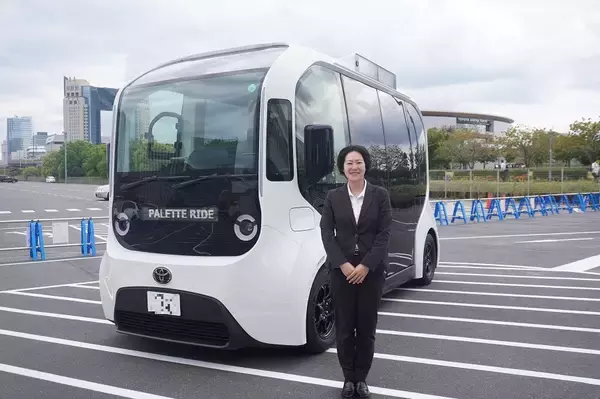 「大新東株式会社　トヨタの「e-Palette」を活用し 東京・青海、お台場をつなぐ公園内で 次世代型モビリティサービスの受託運行開始」の画像
