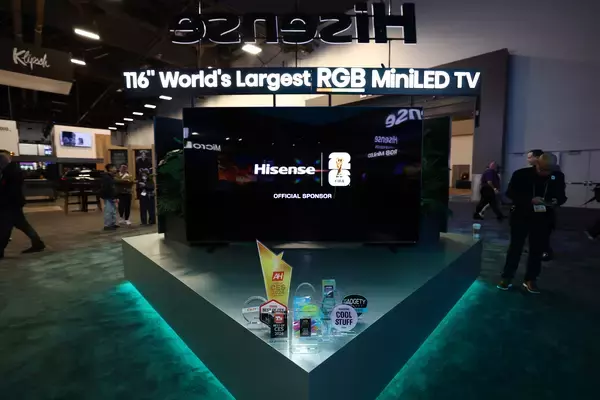「ハイセンス、CES 2026で過去最多となる58のアワードを受賞　ディスプレイおよびスマートホーム分野における技術的リーダーシップを発揮」の画像