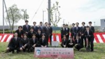 アイダ設計、新入社員による記念植樹会を実施