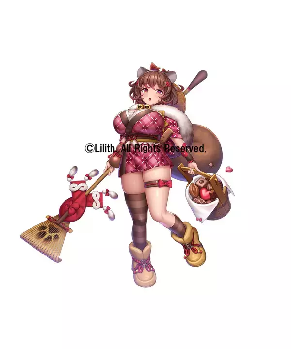 「『対魔忍RPG』にて【魅惑のチョコメイド】リッチメイドが期間限定ピックアッププレミアムガチャで登場！さらにマップイベント「バレンタインメイドとチョコ狩人」が開催！」の画像