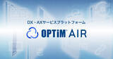 「DX・AXサービスプラットフォーム「OPTiM AIR(OPTiM AI IoT Robotics Platform)」を発表」の画像1