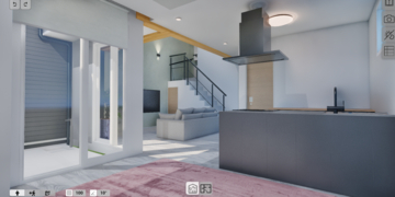 【話題の無料アプリ】住宅3Dシミュレーション RoomPaletteダウンロード 1万件達成！
