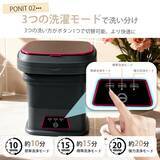 「【小型家電市場に新潮流】“分け洗い需要”の拡大で折りたたみ洗濯機が登場 ～単身世帯増加・衛生意識の高まりを背景に、省スペース×高機能モデルが進化～」の画像4