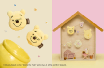 コスメブランドミルフィーからくまのプーさんデザインのパフが2026年2月19日より数量限定で販売開始