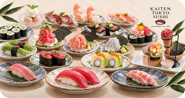 回転寿司「KAITEN TOKYO SUSHI アクアシティお台場店」12月1日(火)グランドオープン