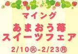「＜博多駅で旬のあまおうスイーツを食べ比べ＞総勢9店舗が大集合！2/10～「マイングあまおう苺スイーツフェア2026」JR博多駅 博多エキナカ マイング」の画像1