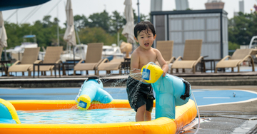 【6/7オープン】大阪湾を望む絶景プールが今年も解禁！ 大阪北港マリーナ「PARK HULL」で、水遊び×BBQの“都会派リゾート体験”を