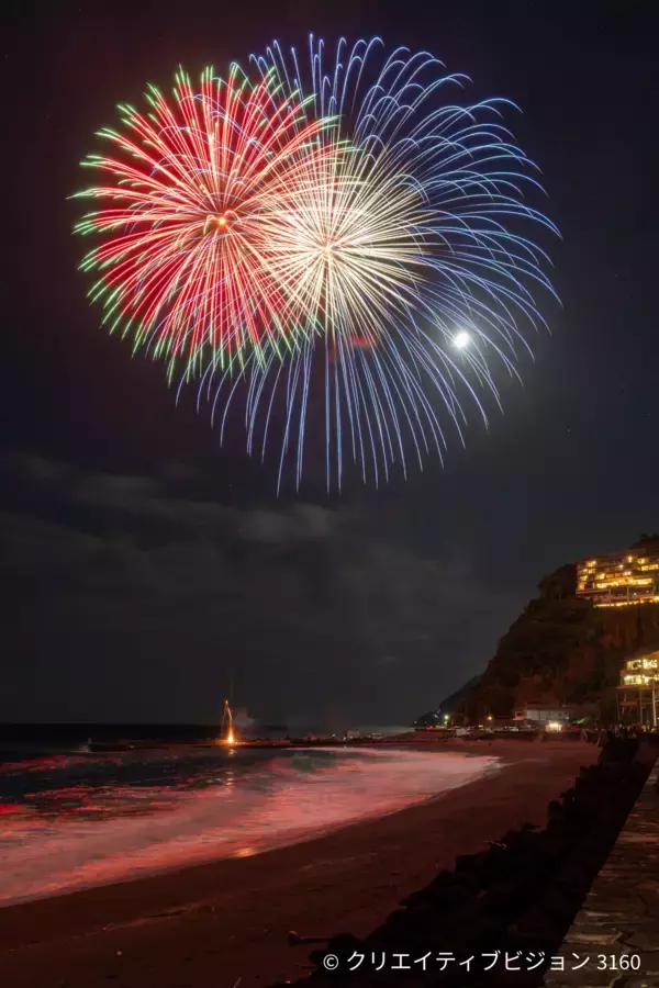 「【熱川温泉】初秋の花火と力だめし『石曳き道灌まつり花火大会』9/5(土)開催」の画像