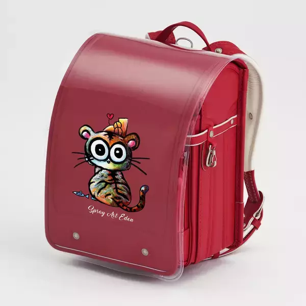 スプレーアートが彩るランドセル - 村瀬鞄行×スプレーアートエデンのコラボカバーが1月27日発売(受注受付開始)