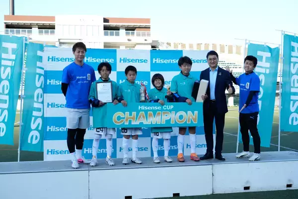 「FIFAワールドカップ2026(TM)公式パートナー・ハイセンス主催　川崎から世界へ！「ハイセンスカップ U12」「川崎フロンターレU-12」がJクラブの貫禄を見せつけ優勝！」の画像