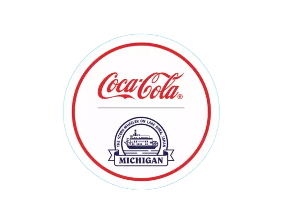 「ミシガン「コカ･コーラ フェア」びわ湖のミシガン船上で、スカッと爽やかなひとときを！「コカ･コーラ」リターナブル瓶の購入でオリジナルノベルティが付いてくる！」の画像