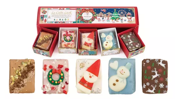 「クロワッサンラスクのCAFE OHZAN、東京・兵庫・福岡に期間限定店舗をオープン　クリスマス限定ラスクを販売」の画像