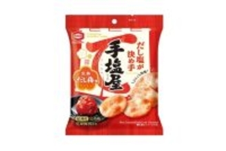 コンビニエンストア限定のひとくちサイズ新発売！ 『手塩屋ミニ 完熟だし梅味』 紀州産完熟梅を使用した、まろやかな味わい