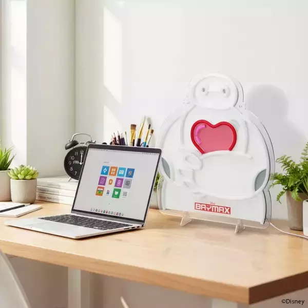 「ディズニーキャラクターがかわいく彩る「LEDネオンライト」株式会社PGAが発売！10段階調光＆2WAY設置で理想の空間を演出」の画像