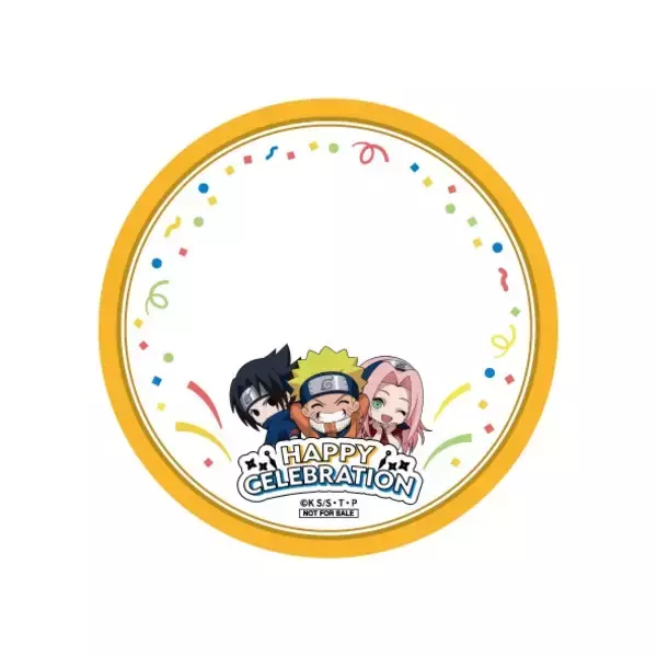 誕生日・記念日・特別な日を忍里で祝おう！ニジゲンノモリ「NARUTO＆BORUTO 忍里」「忍里アニバーサリーステッカー」