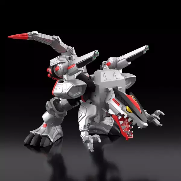 「『未来戦隊タイムレンジャー』放送開始から25年！内蔵ギアで変形する巨大な「ブイレックス」がSMPシリーズに登場！」の画像