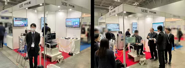 新製品「Dual AMD」を初展示、大好評の風揺れ体感装置も～第17回振動技術展に出展～